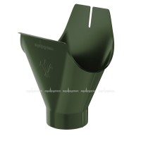 Воронка Aquasystem (Аквасистем) PU 125/90 (RAL 6020) /1 шт/