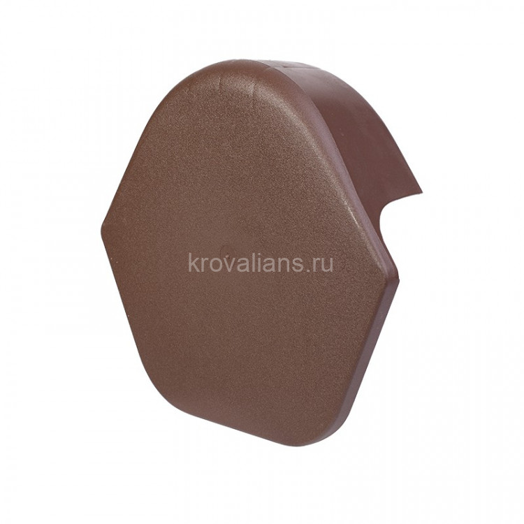 BRAAS Фирафикс (коньковый торцевой элемент) коричневый