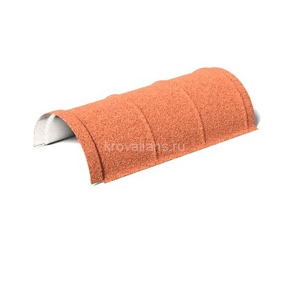 Конек полукруглый одинарный рядовой AeroDek (Аэродек) (Осенний каприз) /1 шт/