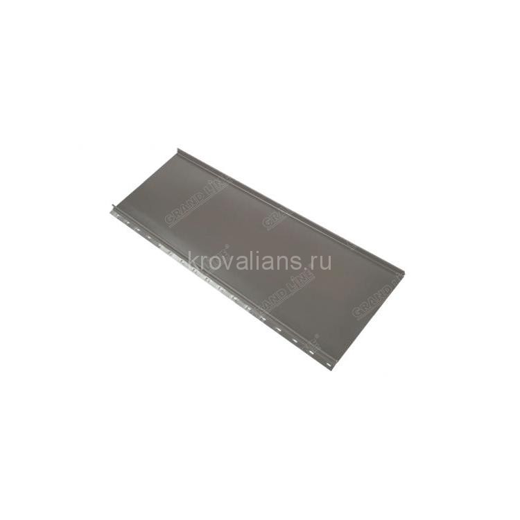 Фальцевая кровля Grand Line (Гранд Лайн) Кликфальц mini 0,5 Satin (RAL 7004) 1 кв.м.