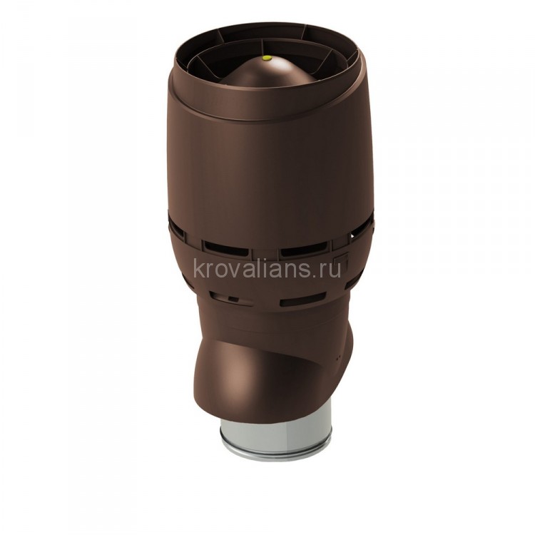 Vilpe (Вилпе) FLOW XL- 250/300/500 вентиляционный вых.с колпаком (Коричневый) /1 шт/