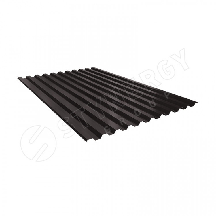 Профнастил С21 Stynergy (CORUNDUM50 Matt-8019-0.5)