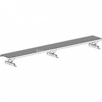 Мостик кровельный ROOFsystems PRESTIGE 360 2,5м NEXT Фальц RAL 8019