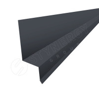 Отлив верхний 3000 Фальц Stynergy (CORUNDUM50Matt-RAL7024-0.5)