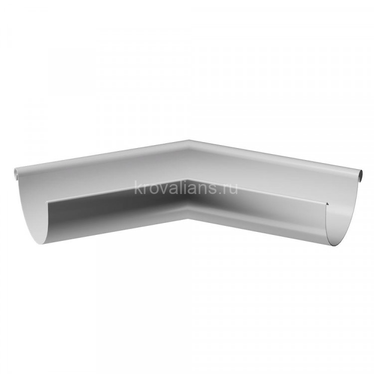Docke STAL PREMIUM 125/90 мм Угол внешний  135 гр Пломбир RAL7024 4шт/упак
