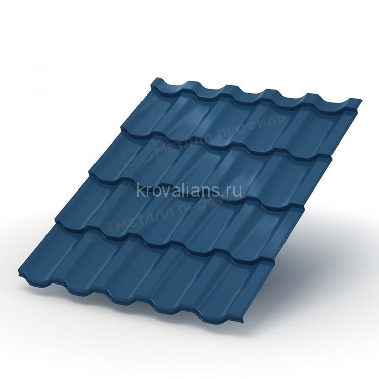 Металлочерепица МеталлПрофиль Трамонтана-M (PURETAN-20-RR35-0.5) /1 кв.м/