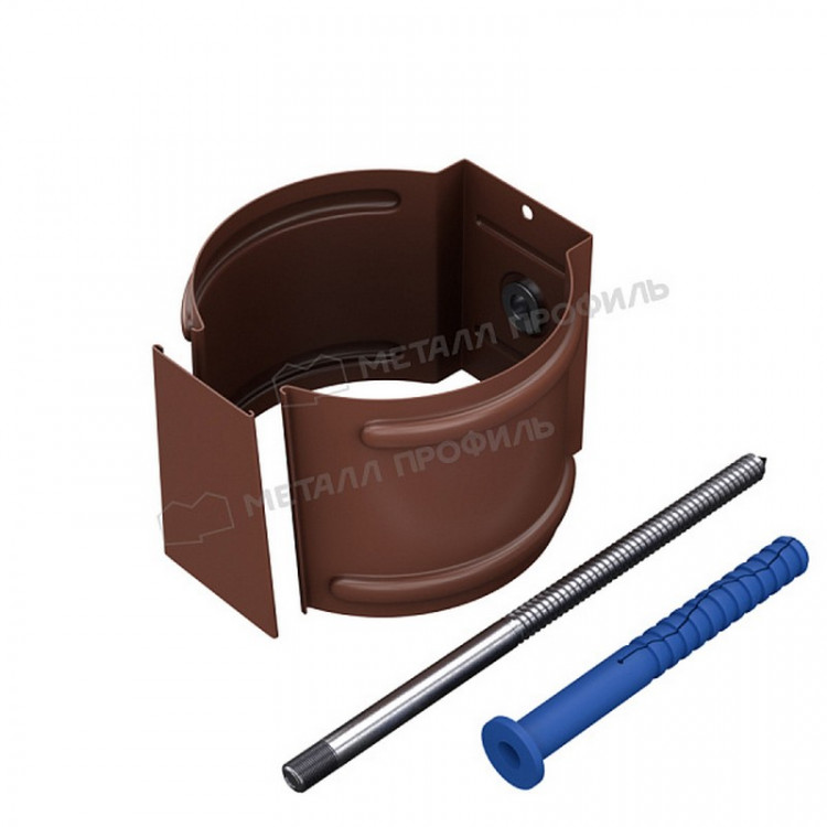 МП 125/100 Foramina PUR Держатель трубы (кирпич) RAL 8017 МП 125/100 Foramina PUR Держатель трубы (кирпич) RAL 8017