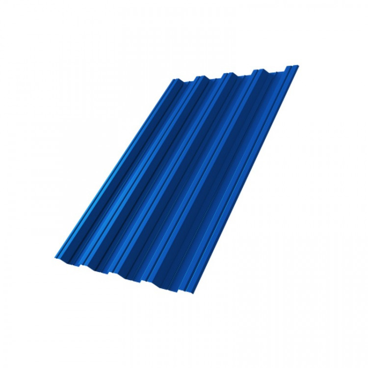 Профнастил HC44A 0,5 Satin RAL 5005 сигнальный синий