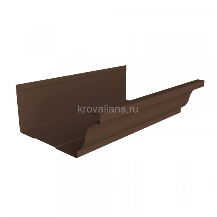 Vortex Project 210/150 Желоб прямоугольный 3м RAL 8017 шоколад