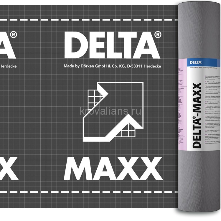 DELTA (Дельта) MAXX диффузионная мембрана 75 м2 (1,5х50м)