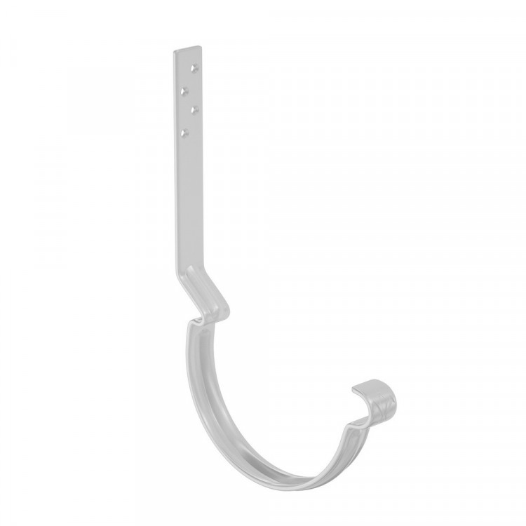 AS PUrus 125/90 Крюк желоба длинный с компл. крепления (МУ), RAL 9003 24шт/уп.
