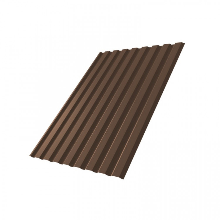 Профнастил C20A 0,5 Drap TX RAL 8017 шоколад