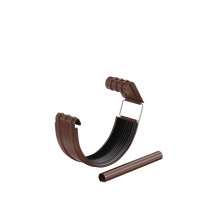 AS PUrus MATT 150/100 Соединитель желоба в комплекте RAL 8017 Matt