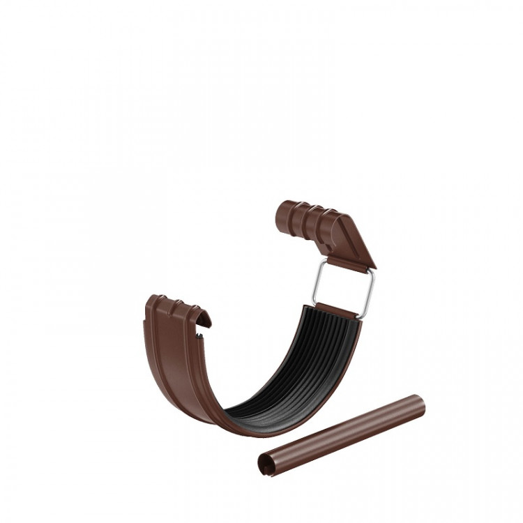 AS PUrus MATT 150/100 Соединитель желоба в комплекте RAL 8017 Matt