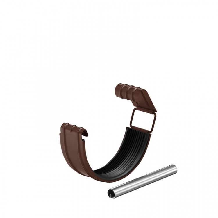 AS PUrus MATT 150/100 Соединитель желоба в комплекте RAL 8017 Matt AS PUrus MATT 150/100 Соединитель желоба в комплекте RAL 8017 Matt