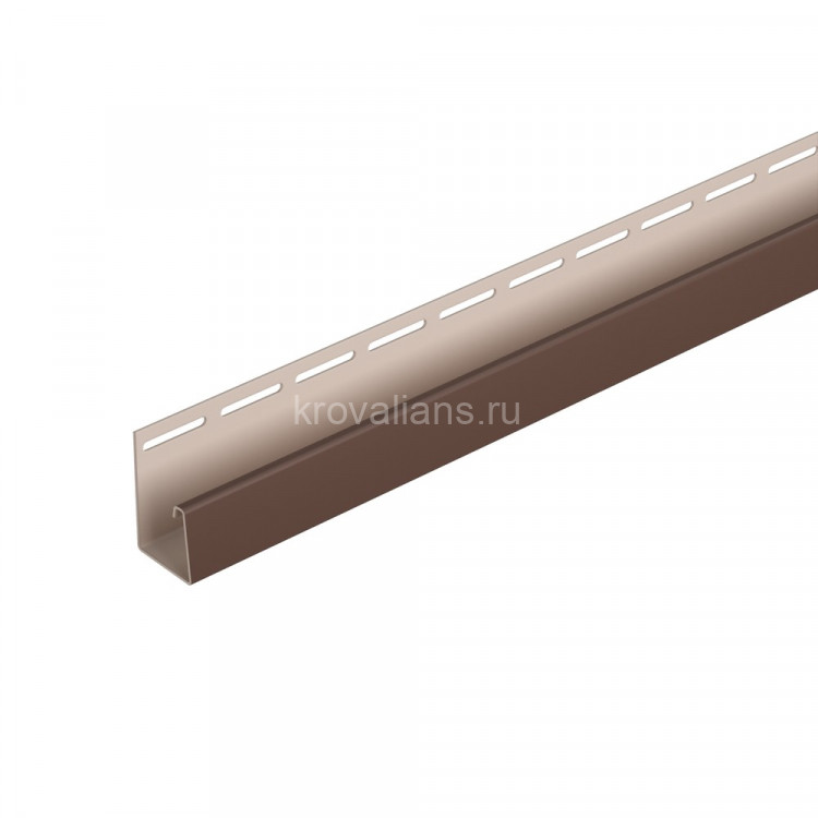 Docke LUX BERGART J-профиль 30мм Табачный 36шт/уп