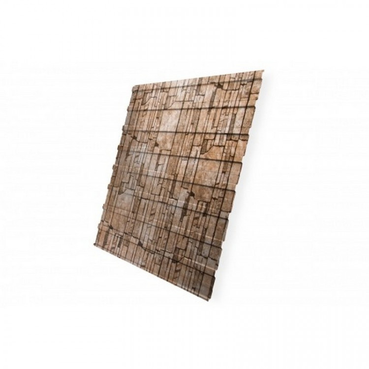 Профнастил С10В 0,45 Print Twincolor с пленкой Sand Stone Профнастил С10В 0,45 Print Twincolor с пленкой Sand Stone