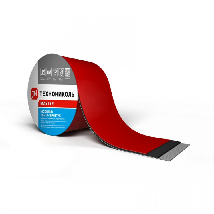 Лента для примыканий Nicoband 300х10000 (Красный) /1 шт/ Лента для примыканий Nicoband 300х10000 (Красный) /1 шт/