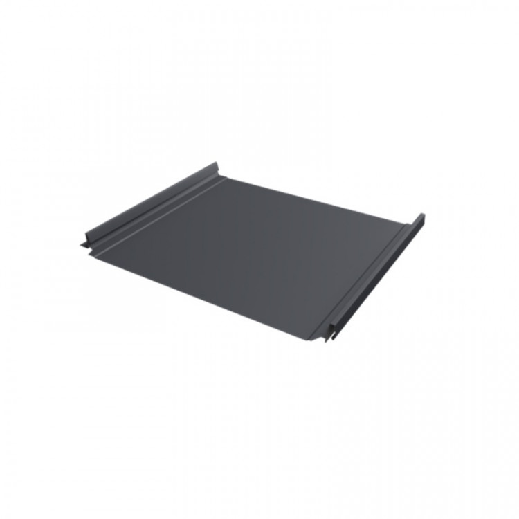 Кликфальц Pro 0,5 Satin Matt TX RAL 7024 мокрый асфальт Кликфальц Pro 0,5 Satin Matt TX RAL 7024 мокрый асфальт