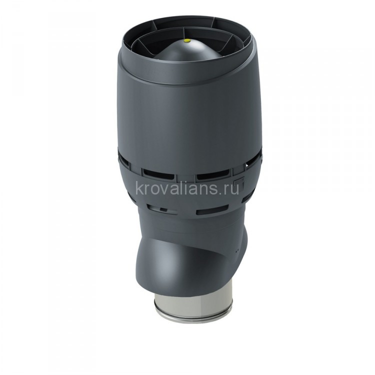 Vilpe FLOW XL- 250P/ИЗ/500 вент. выход с колпаком серый