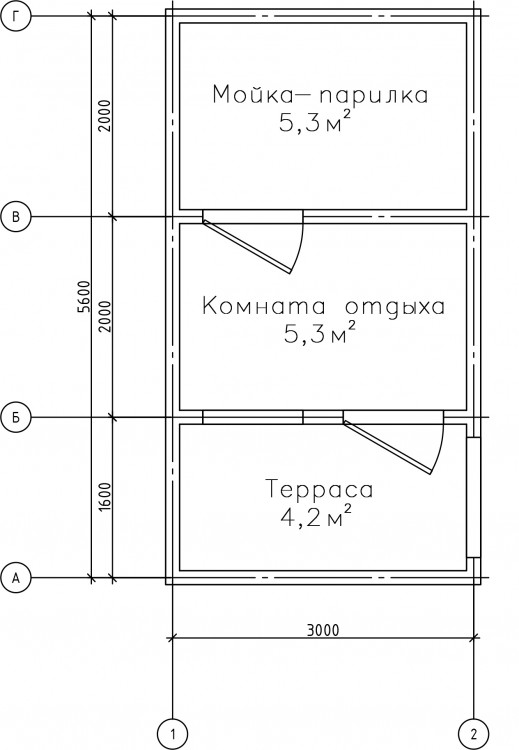 Домокомплект 14,8кв.м БП-00704