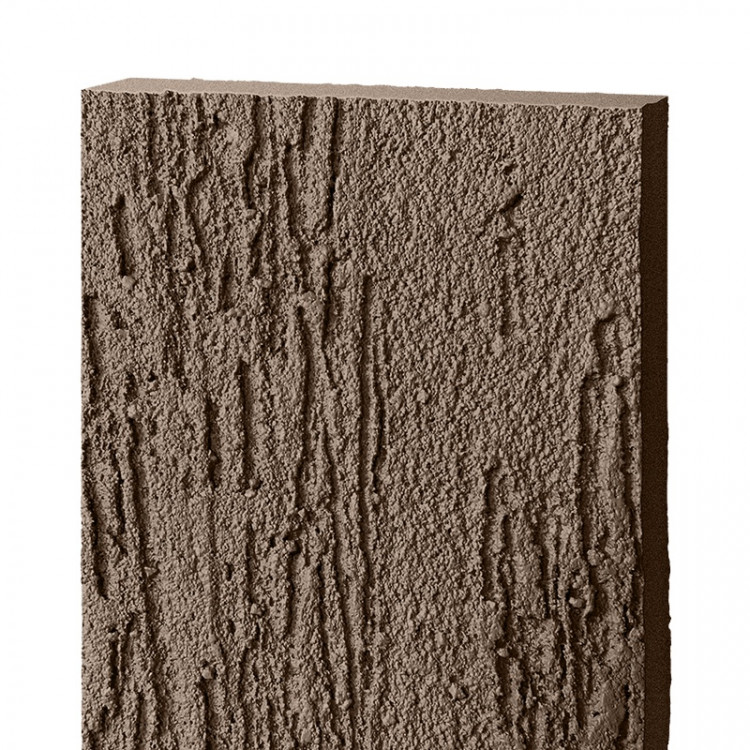 Фиброцементный сайдинг БЕТЭКО-Вудрок 3000x190x8 mm RAL8028 Фиброцементный сайдинг БЕТЭКО-Вудрок 3000x190x8 mm RAL8028