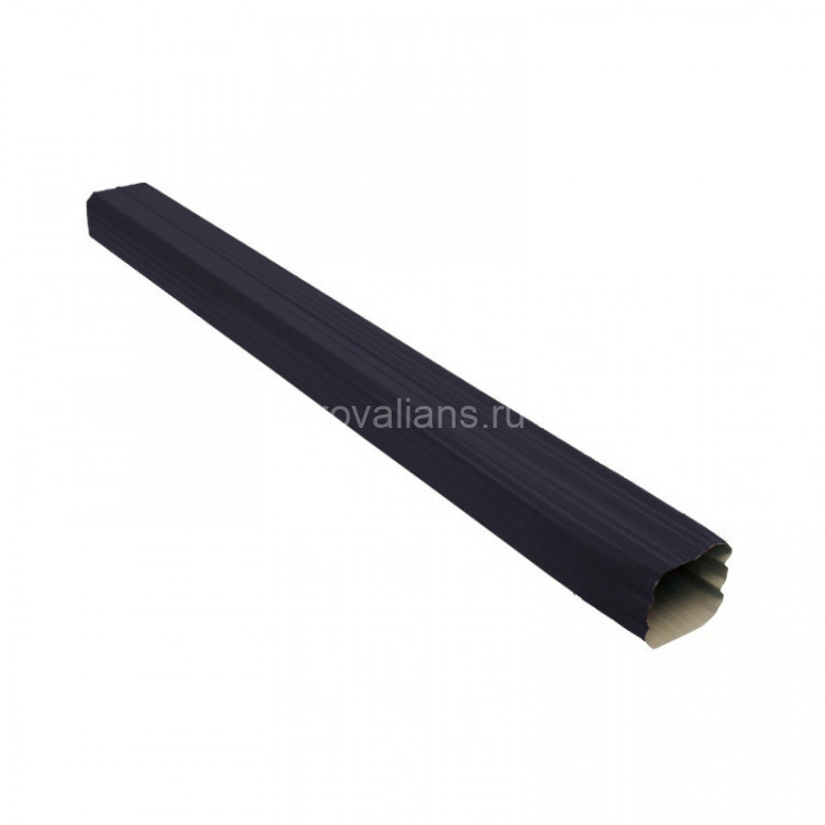 Vortex Matt 127/102 Труба прямоугольная Matt 1м RAL 7024
