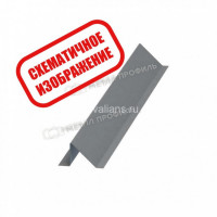 Планка снегозадержателя 95х65х2000 (ПЛ-02-Р363-0.5)