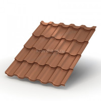 Металлочерепица МП Трамонтана-M (PURMAN-20-Argillite-0.5)