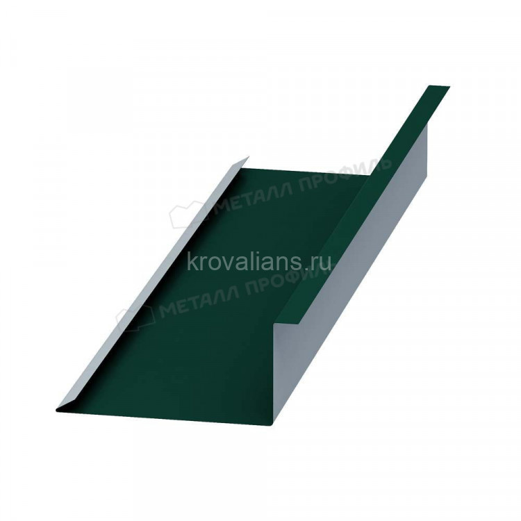 МеталлПрофиль Планка примыкания нижняя 250х122х2000 (VikingMP-01-6005-0.45) /1 шт/