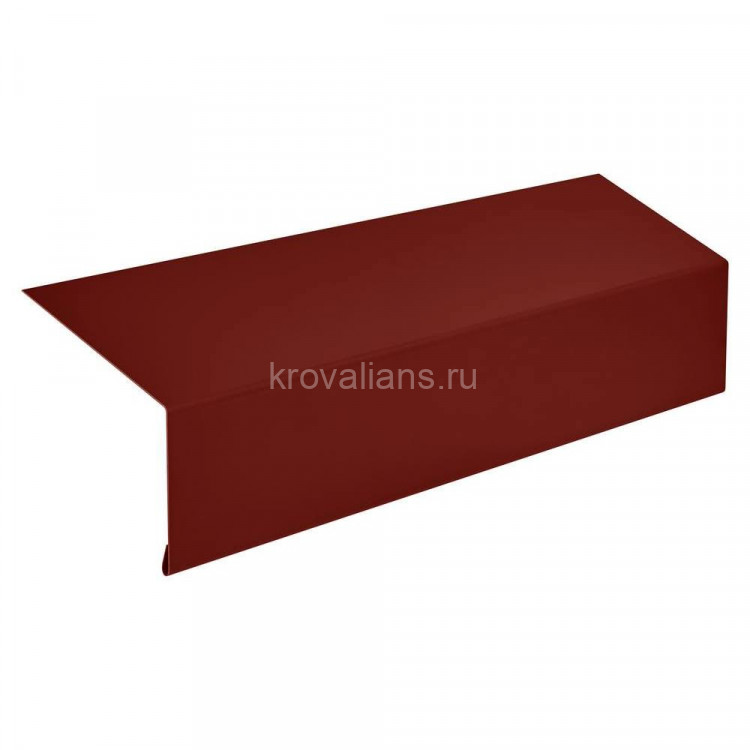Капельник конденсата 50х65 L=2м РЕ RAL 3009 (Фартук S1 new) /1 шт/