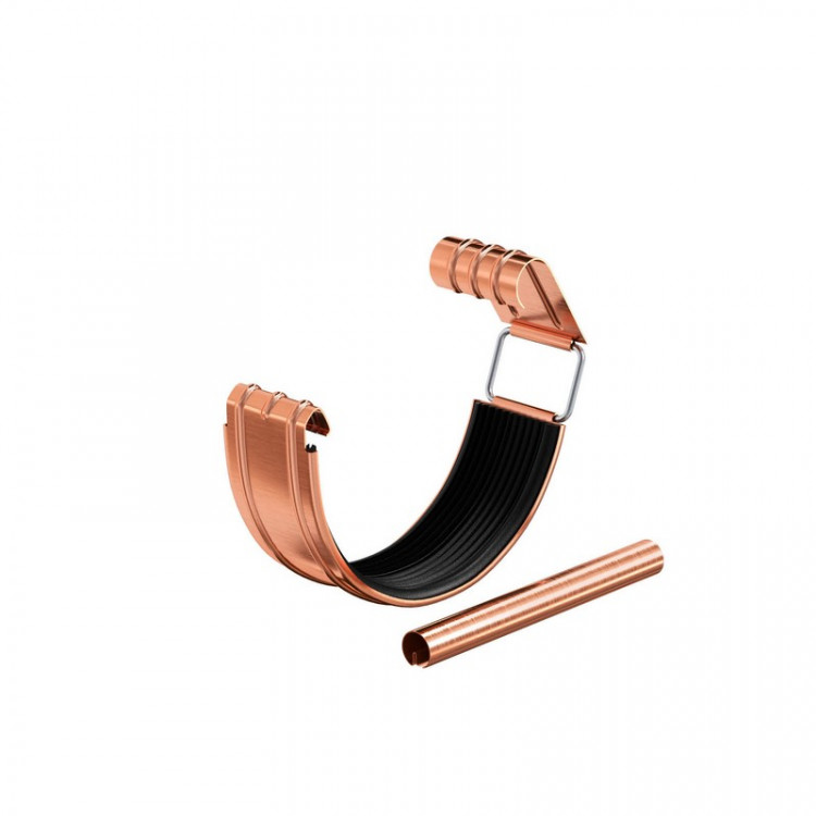 AS CU 150/100 Соединитель желоба в комплекте Медь