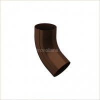Galeco STAL 124 120/90 Колено 60гр. RAL 8019 (RR 32) 20шт/уп