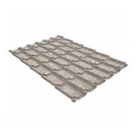 Металлочерепица классик Grand Line (Гранд Лайн) 0,45 Print Twincolor Fine Stone /1 кв.м./