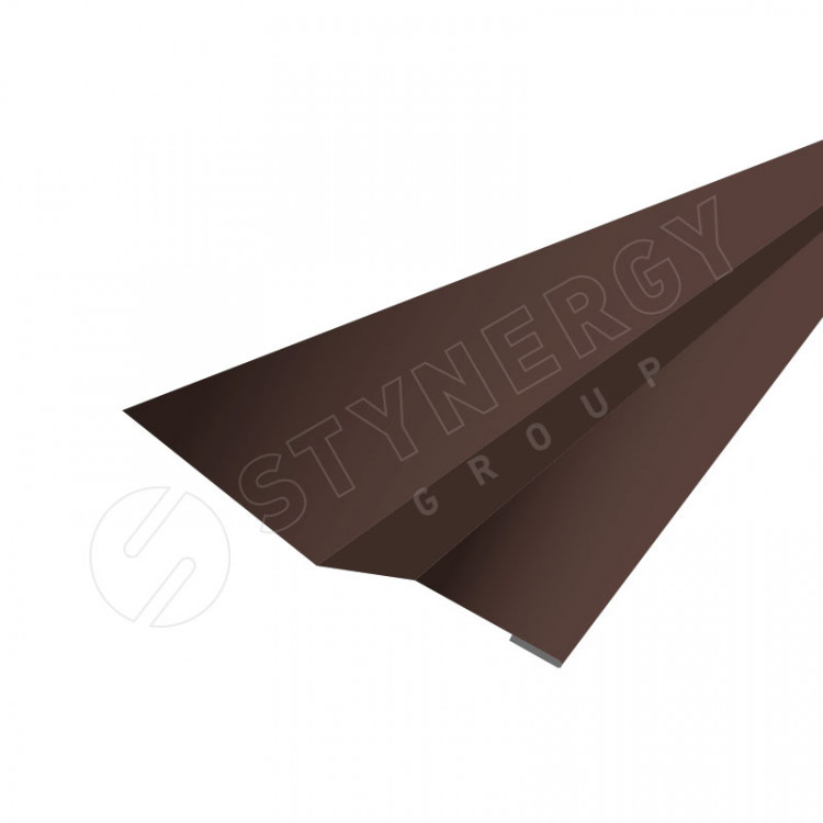 Планка зацепа (крепежная) 2000 Фальц Stynergy (CORUNDUM50-RAL8017-0.5) Планка зацепа (крепежная) 2000 Фальц Stynergy (CORUNDUM50-RAL8017-0.5)