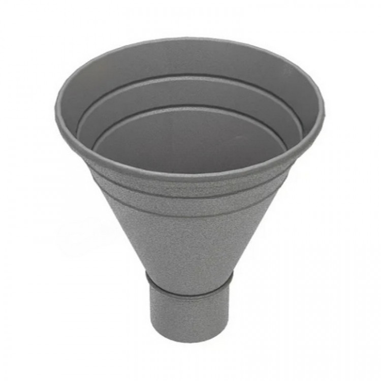 Воронка водосборная МЕТАЛЛ ПРОФИЛЬ Foramina Freeze 125/100 Grey Воронка водосборная МЕТАЛЛ ПРОФИЛЬ Foramina Freeze 125/100 Grey