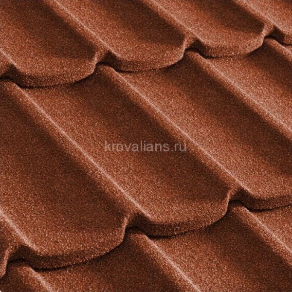 Композитная черепица Metrotile (Метротайл) MetroMistral (Терракот) /лист/