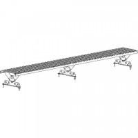 Мостик кровельный ROOFsystems ELITE 330 2,5м NEXT RAL 3005