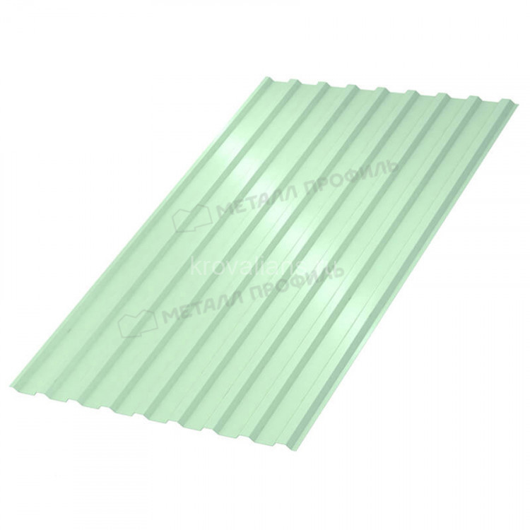 Профилированный лист Металл Профиль МП-20х1100-R (ПЭ-01-6019-0,45) /1 кв.м./