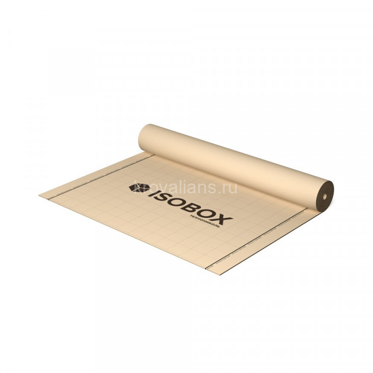 ISOBOX А 100 ТехноНИКОЛЬ Ветро-влагозащитная пленка 70м2 (1,6х43,75м)