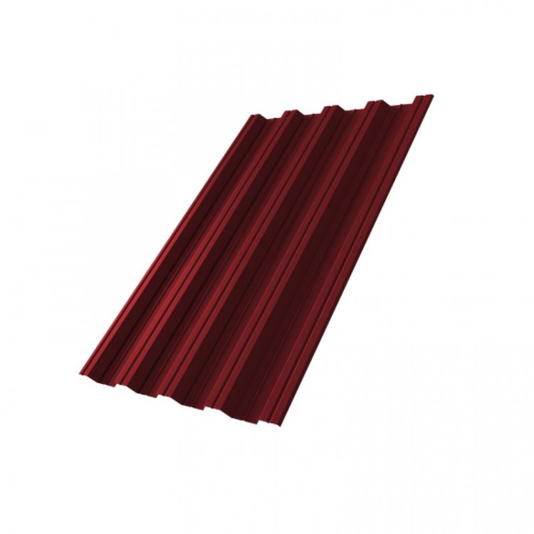 Профнастил HC44A Grand Line 0,5 Quarzit RAL 3005 красное вино