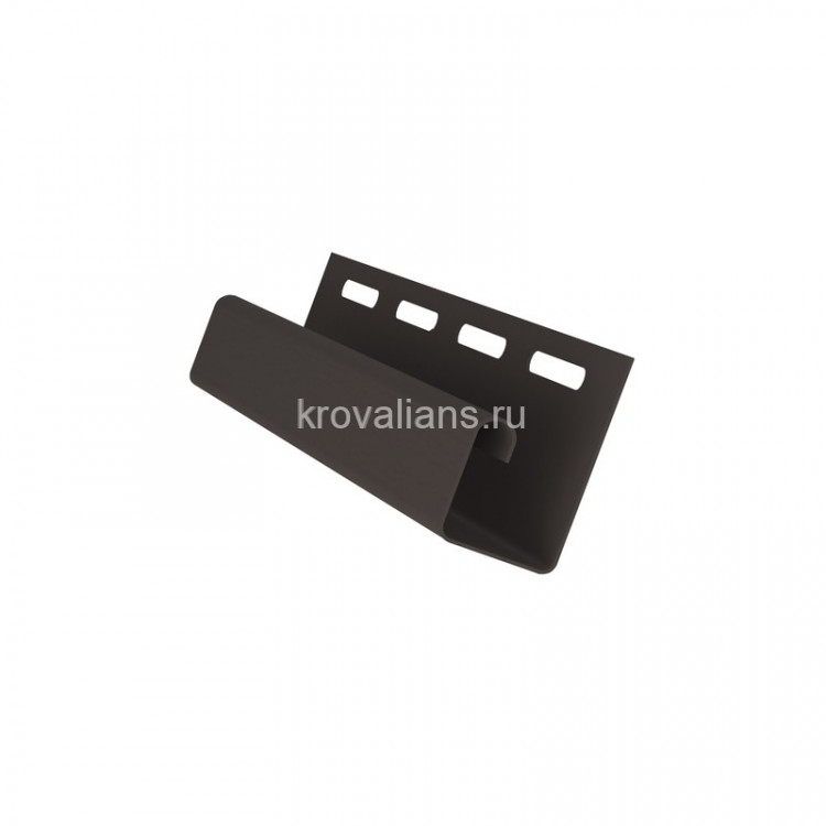 GrandLine J-профиль Коричневый, 51шт/уп., длина 3,00 м