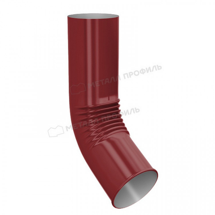 Колено сливное МЕТАЛЛ ПРОФИЛЬ ПРОЕКТ D150 Ral 3011