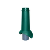 Выход канализации Krovent Pipe-VT 110 зеленый (НЕИЗ)