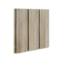 AS Софит с полной перфорацией Printech Сибирская пихта