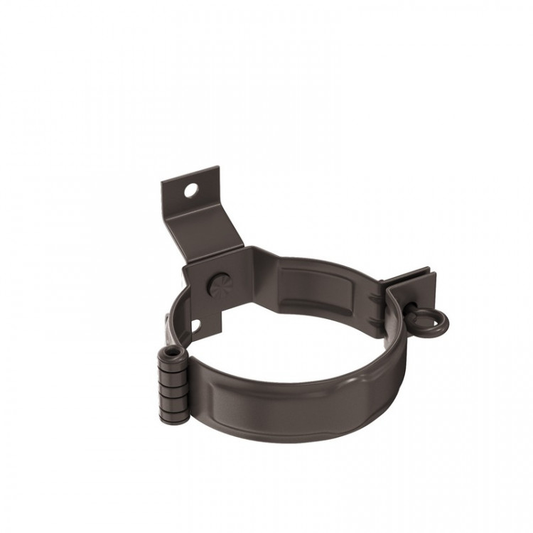 AS PUrus 125/90 Хомут трубы Декоративный под дерево с комплектом крепления  RR32