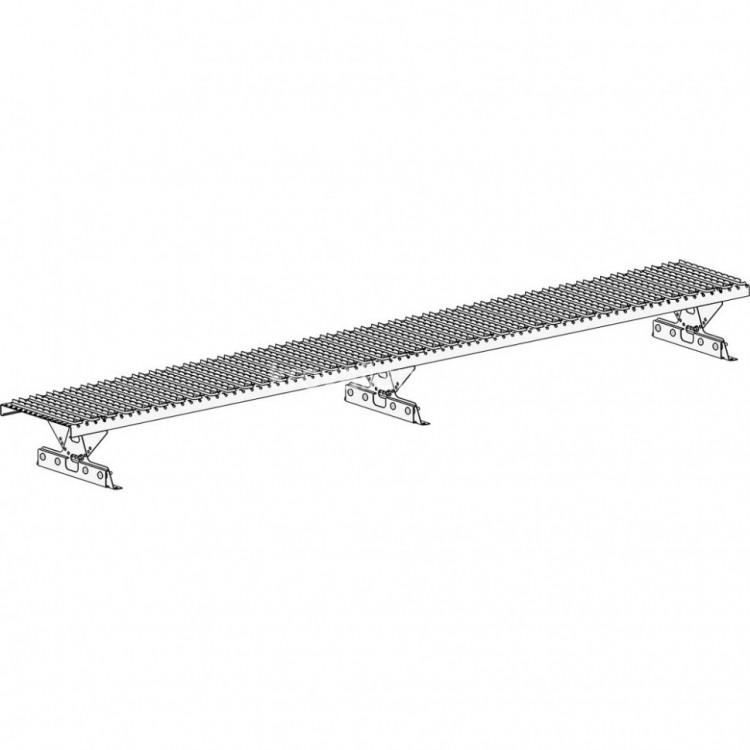Мостик кровельный ROOFsystems ELITE 330 2,5м NEXT Фальц RAL 8017