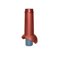 Выход канализации Krovent Pipe-VT 110 красный (НЕИЗ)