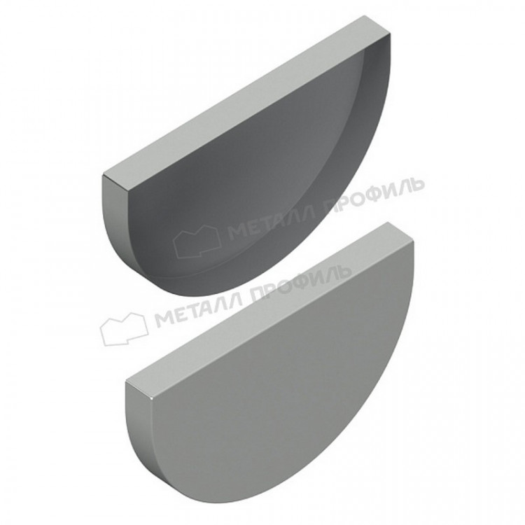 Заглушка желоба МЕТАЛЛ ПРОФИЛЬ ПРОЕКТ D185 Ral 9003 Заглушка желоба МЕТАЛЛ ПРОФИЛЬ ПРОЕКТ D185 Ral 9003