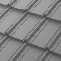 Модульный профиль Берген 1165х415мм PE Matt Zn140 0,5мм RAL7024